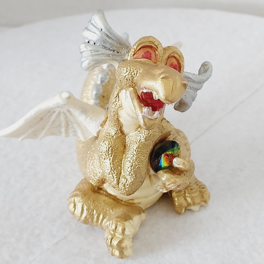 ❤️Set of TWO Franklin Mint Limited Editions Mood Dragons Vintage🤍 - Picture 10 of 15